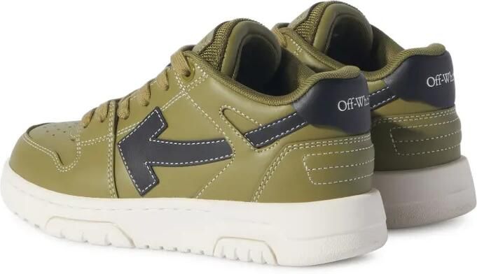 Off-White Kids Out Of Office "OOO" sneakers Groen - Foto 3