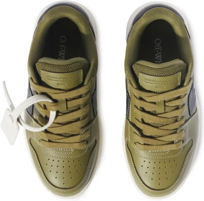 Off-White Kids Out Of Office "OOO" sneakers Groen - Foto 2