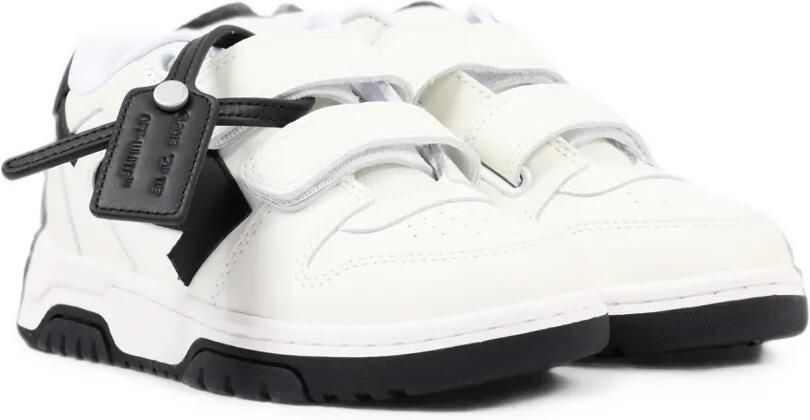 Off-White Kids Out Of Office sneakers met klittenband Wit