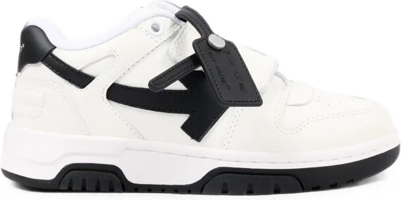 Off-White Kids Out Of Office sneakers met klittenband Wit - Foto 5