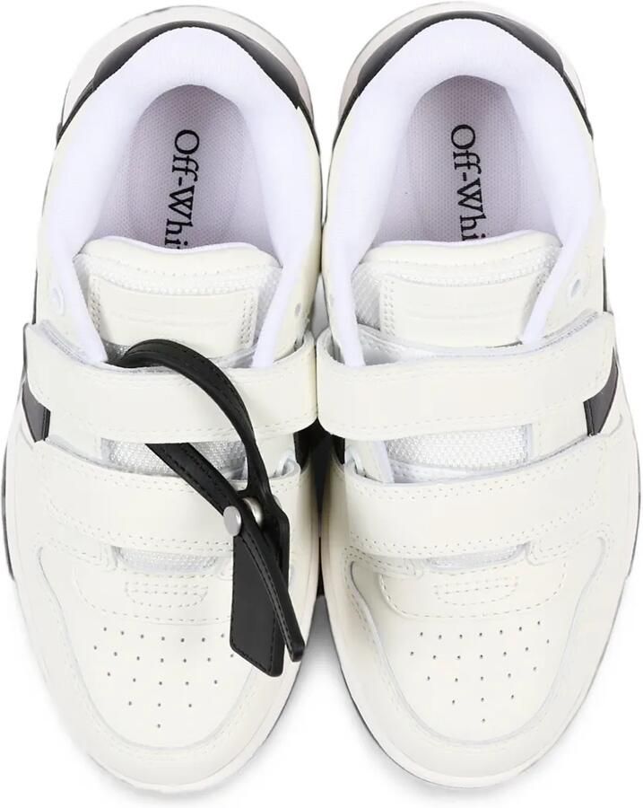 Off-White Kids Out Of Office sneakers met klittenband Wit - Foto 2