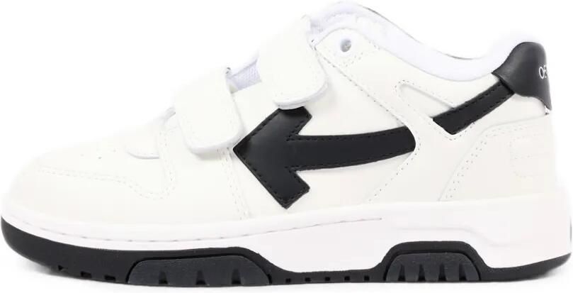 Off-White Kids Out Of Office sneakers met klittenband Wit - Foto 4