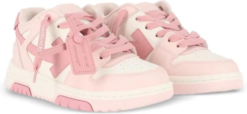 Off-White Kids Out Of Office sneakers Roze