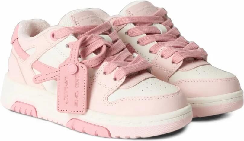 Off-White Kids Out Of Office sneakers Roze