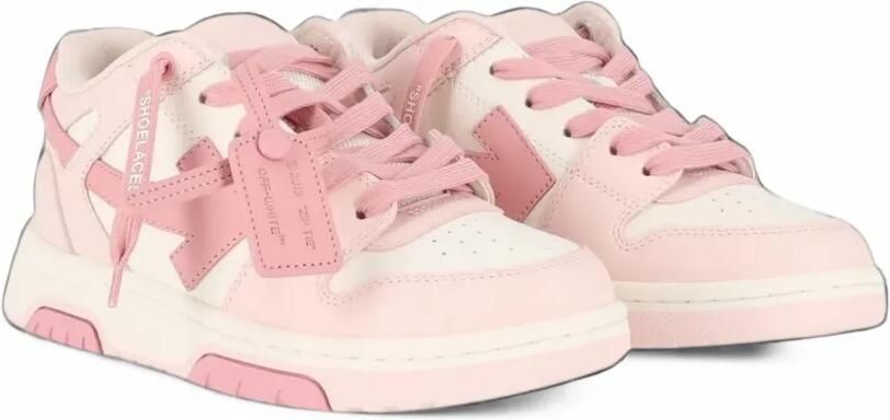 Off-White Kids Out Of Office sneakers Roze