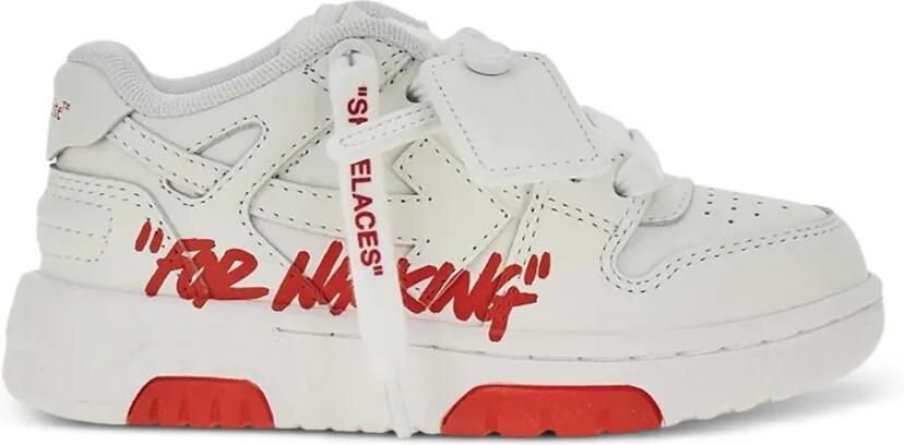 Off-White Kids Out Of Office sneakers Wit - Foto 4