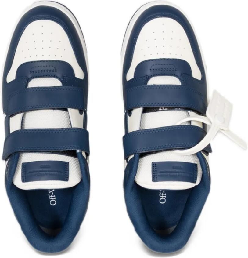 Off-White Kids Out Of Office touch-strap sneakers Blauw - Foto 2