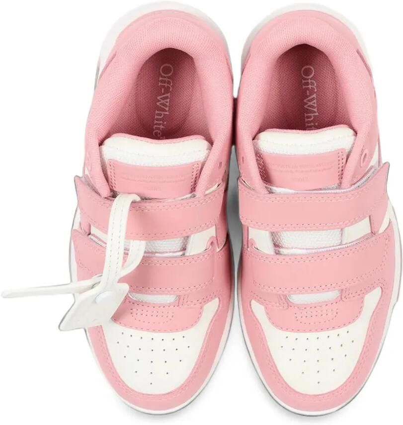 Off-White Kids Out Of Office touch-strap sneakers Roze - Foto 2