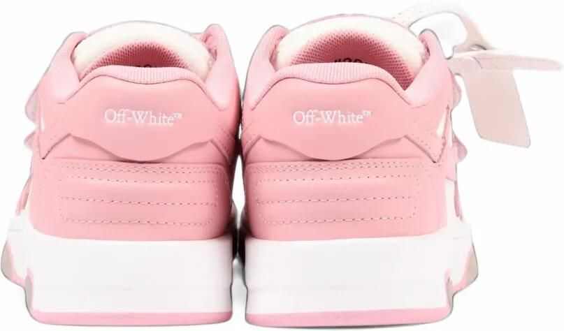 Off-White Kids Out Of Office touch-strap sneakers Roze - Foto 3
