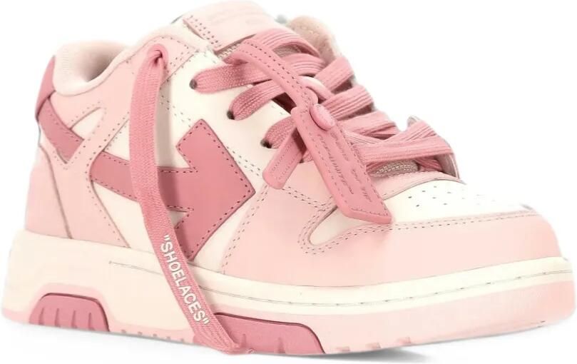Off-White Kids Out Of Office Zip Tie sneakers Roze