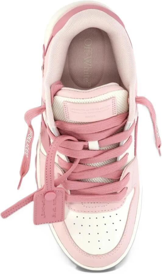 Off-White Kids Out Of Office Zip Tie sneakers Roze - Foto 2