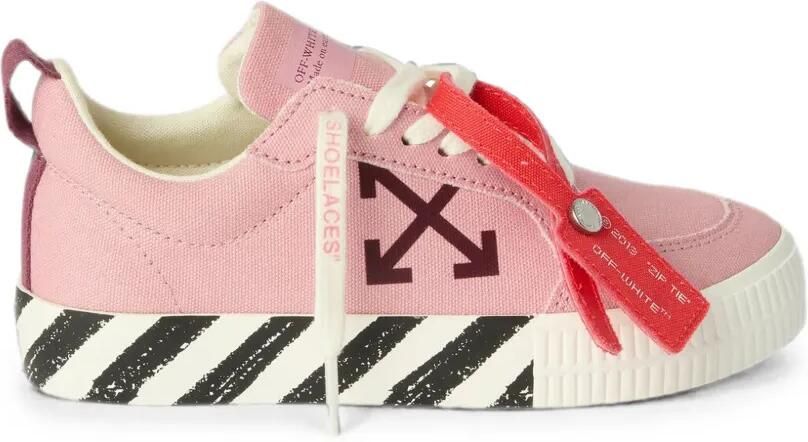 Off-White Kids Sneakers met Arrows-patroon Roze