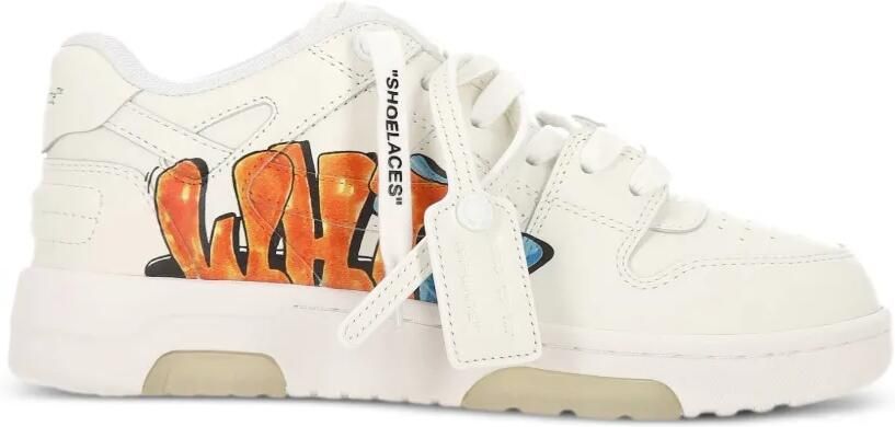 Off-White Kids Sneakers met graffiti-print Wit - Foto 4