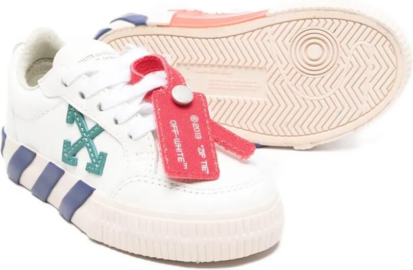 Off-White Kids Sneakers met logopatch Wit