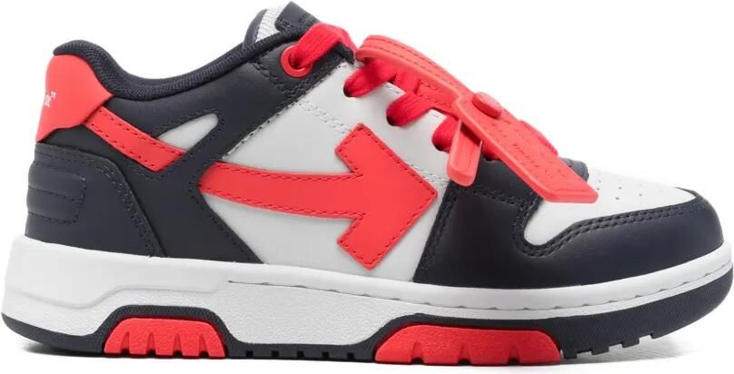 Off-White Kids The Out Of Office sneakers met Arrow-patroon Blauw - Foto 1