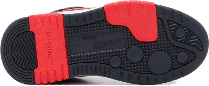 Off-White Kids The Out Of Office sneakers met Arrow-patroon Blauw - Foto 4