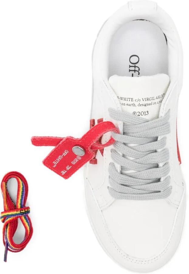 Off-White Kids Vulc Arrows sneakers Wit - Foto 2