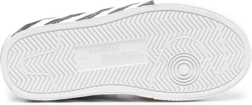 Off-White Kids Vulc Low Diag-stripe sneakers Wit - Foto 4