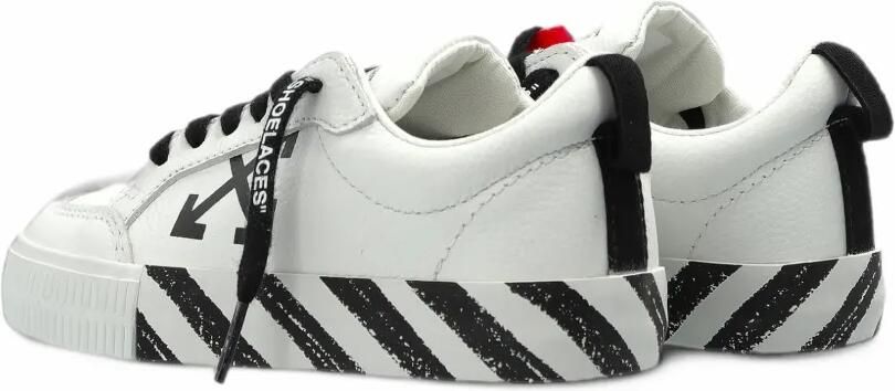 Off-White Kids Vulc Low logo-detail sneakers Wit - Foto 4