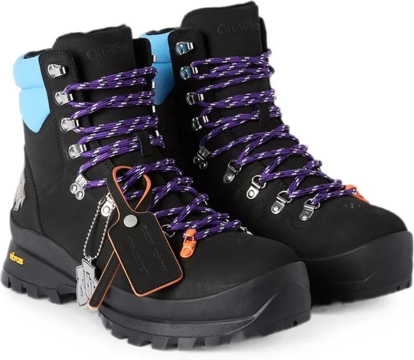 Off-White Laarzen met vlakken en logopatch Zwart - Foto 3