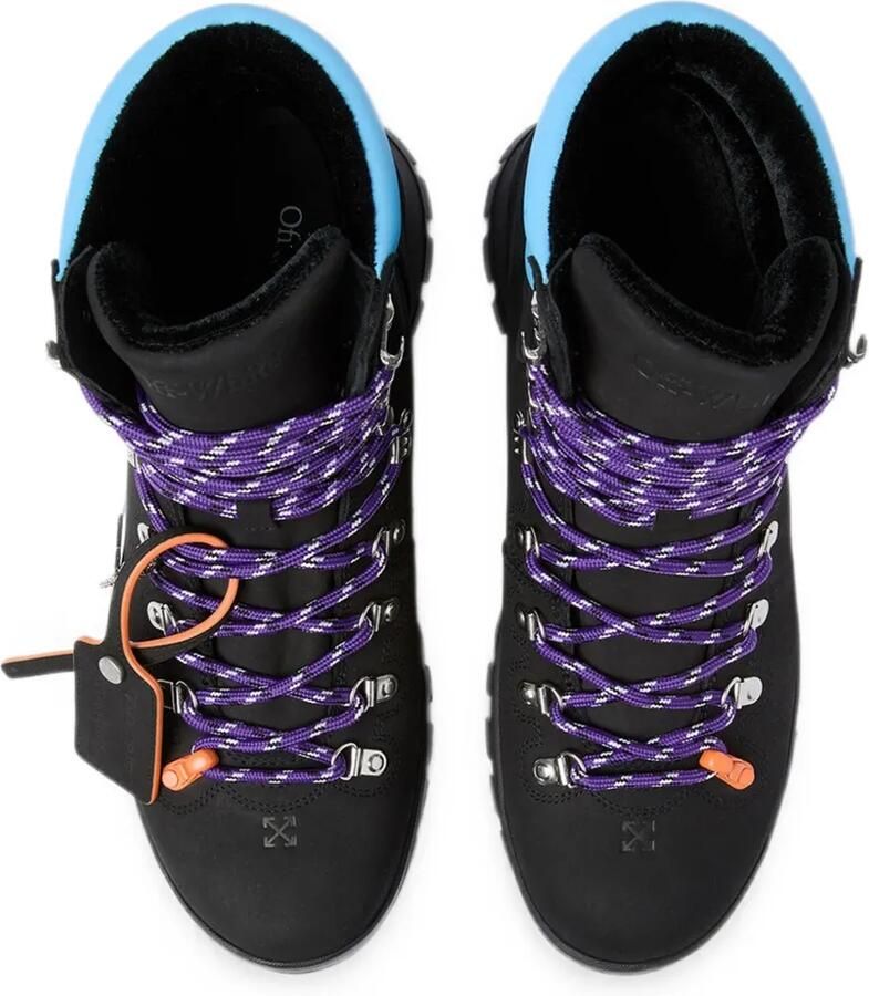 Off-White Laarzen met vlakken en logopatch Zwart - Foto 2