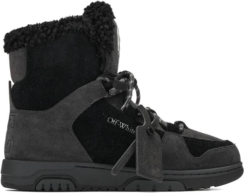 Off-White Laarzen met vlakken Grijs