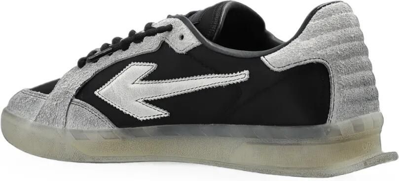 Off-White Leren sneakers met vlakken Zwart - Foto 5