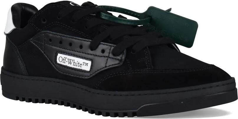 Off-White Leren suède sneakers Zwart - Foto 3