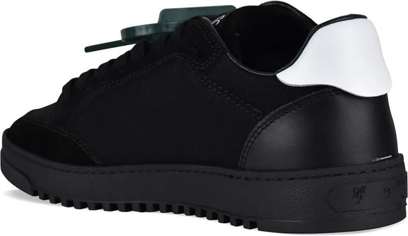 Off-White Leren suède sneakers Zwart - Foto 2