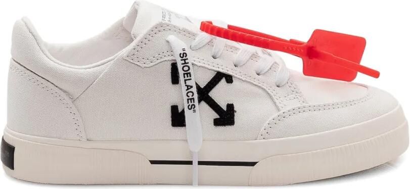 Off-White Low Vulcanized canvas sneakers Wit