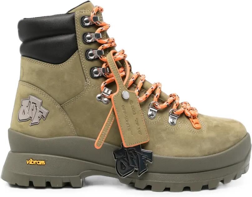 Off-White M-Hiking laarzen Groen