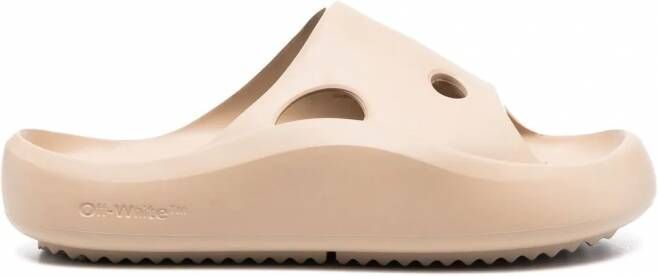 Off-White Meteor badslippers Beige