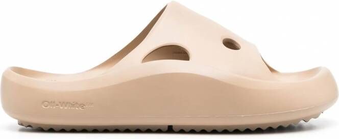Off-White Meteor slippers Beige