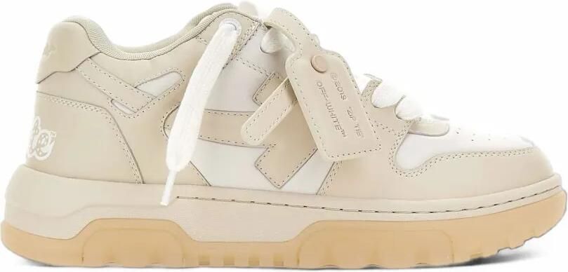 Off-White Out Of Office chunky varsity sneakers Beige