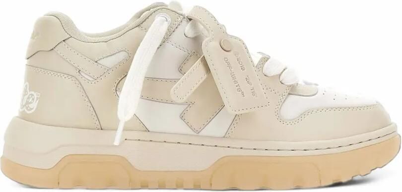 Off-White Out Of Office chunky varsity sneakers Beige