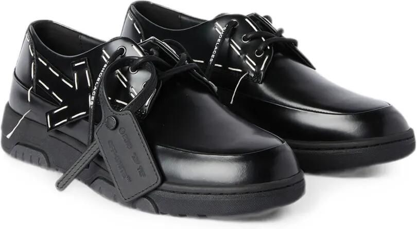 Off-White Out Of Office derby schoenen met contrasterende stiksels Zwart