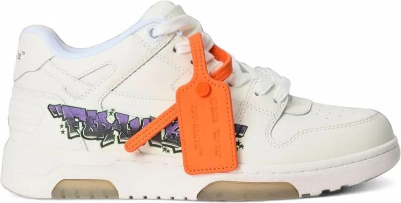 Off-White Out Of Office “For Walking” Art sneakers Beige