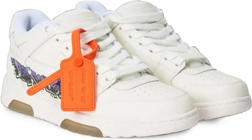 Off-White Out Of Office “For Walking” Art sneakers Beige - Foto 4