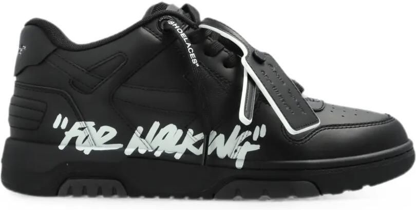 Off-White Out of Office "For Walking" sneakers Zwart