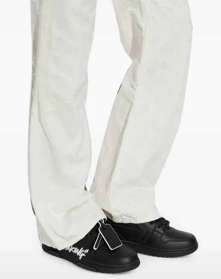 Off-White Out of Office "For Walking" sneakers Zwart - Foto 3