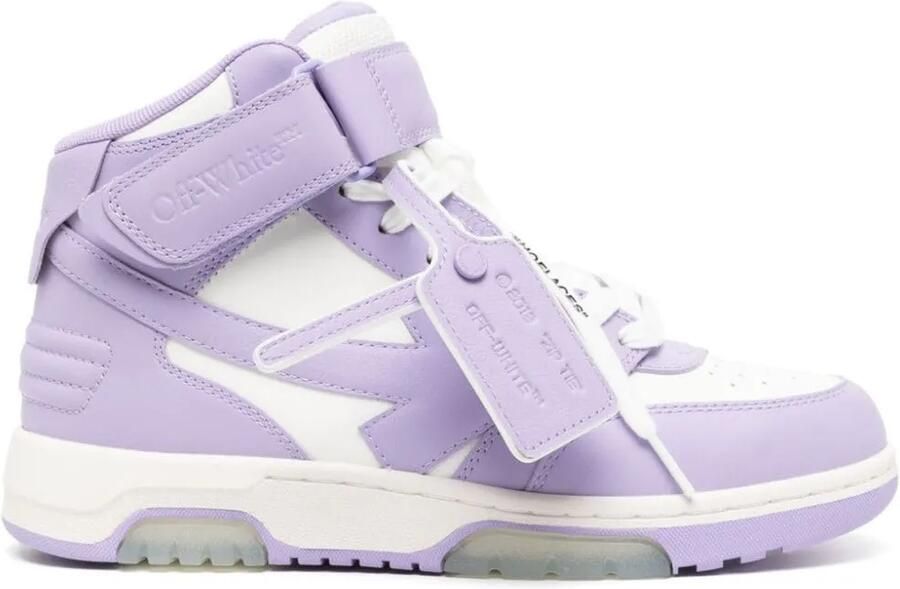 Off-White Out Of Office high-top sneakers Wit