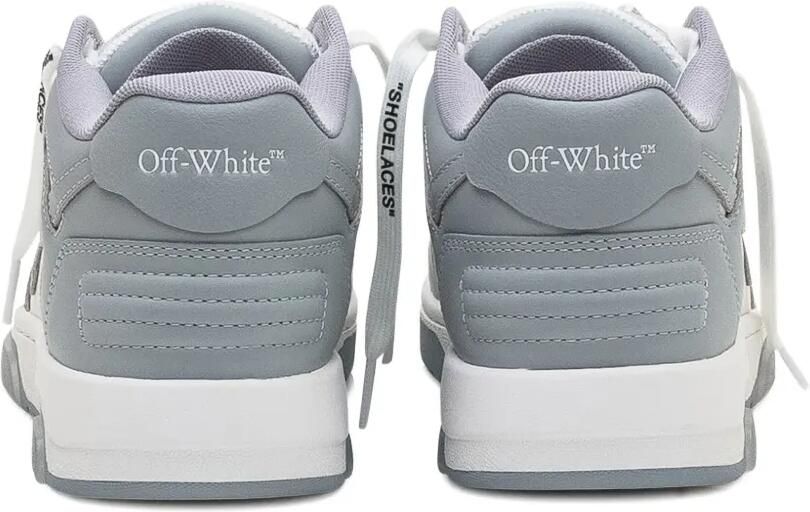 Off-White Out Of Office kalfsleren sneakers Grijs - Foto 2