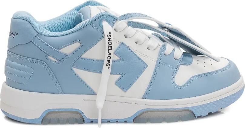 Off-White Out Of Office leren sneakers Blauw