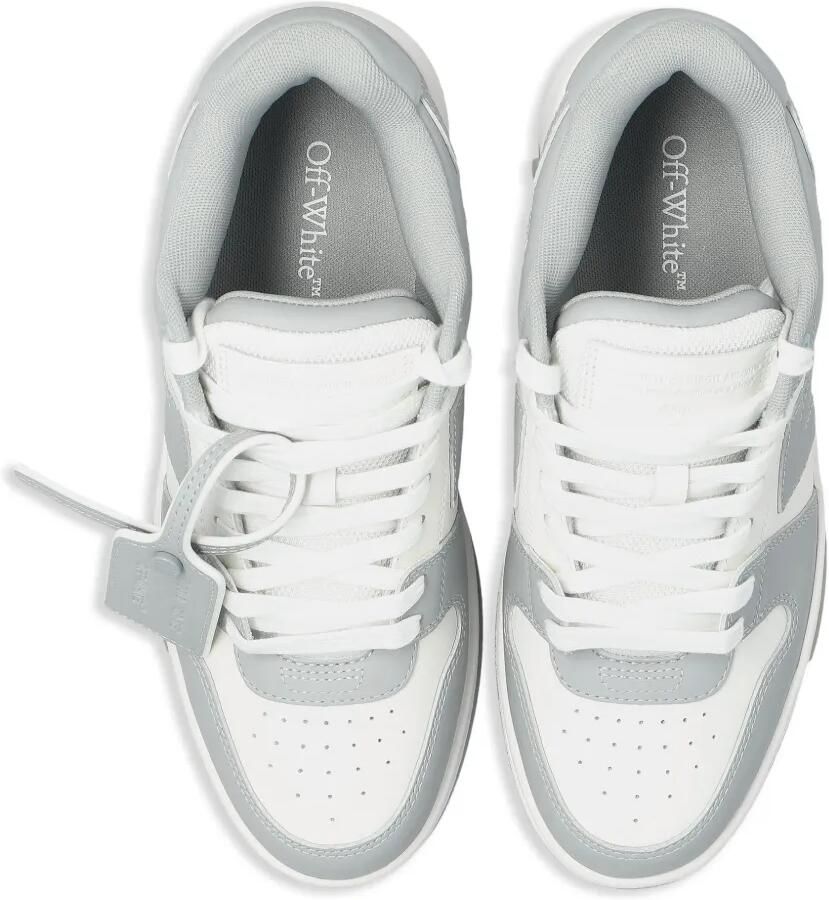 Off-White Out Of Office leren sneakers Grijs