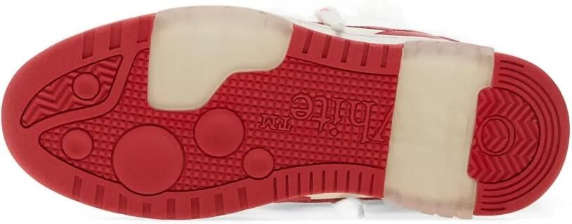 Off-White Out Of Office leren sneakers Rood - Foto 5