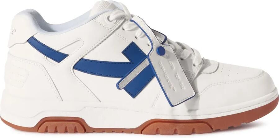 Off-White Out Of Office leren sneakers Wit