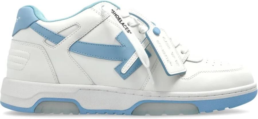 Off-White Out Of Office leren sneakers Wit