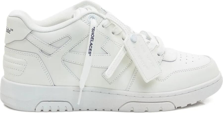 Off-White Out Of Office leren sneakers Wit