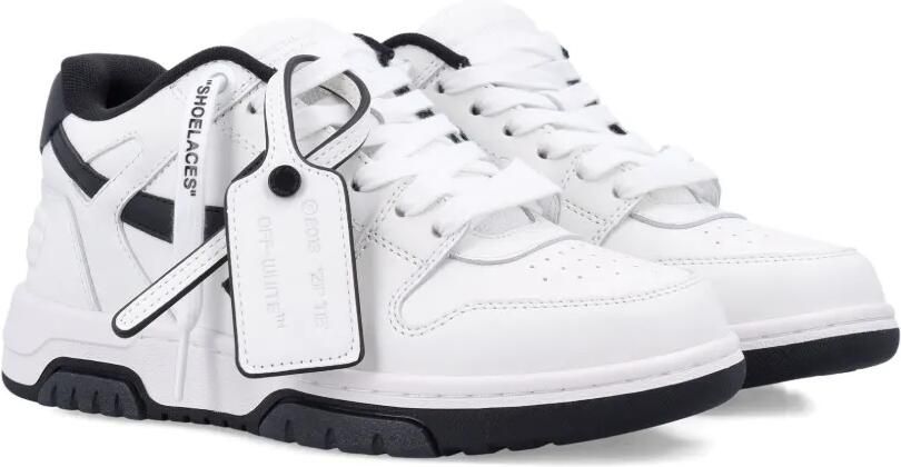 Off-White Out Of Office leren sneakers Wit