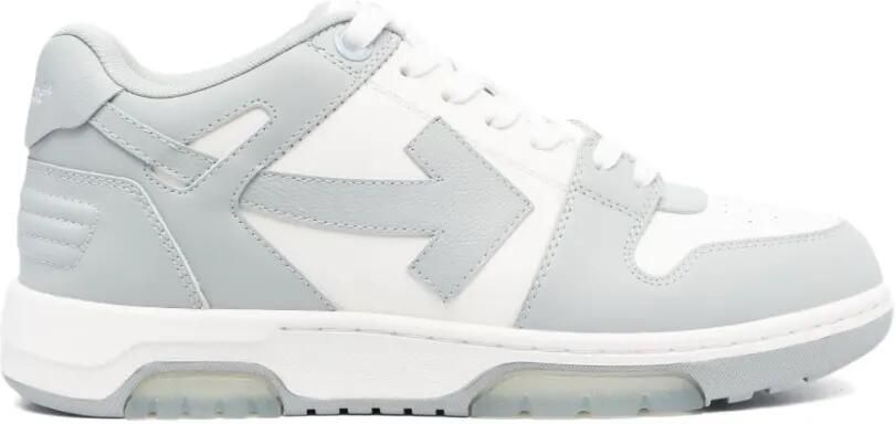 Off-White Out Of Office leren sneakers Wit